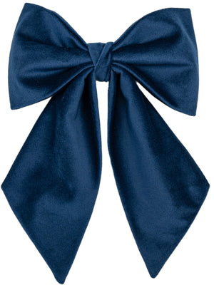 Dark blue velvet bow - judaica.city Thumbnail