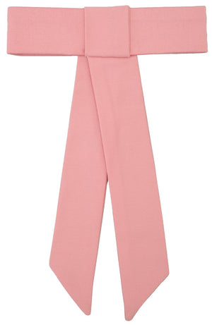 Elegant Pink Organza Hair Bow - judaica.city Thumbnail