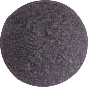 Dark Gray Classic Kippah - judaica.city Thumbnail
