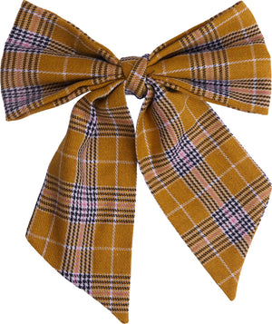 Yellow checkered bow - judaica.city Thumbnail