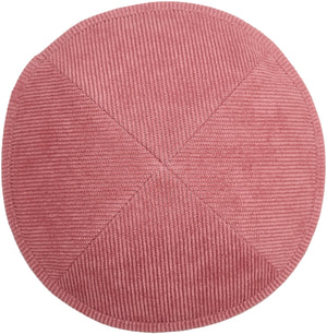 Rose Dust Corduroy Kippah - judaica.city Thumbnail
