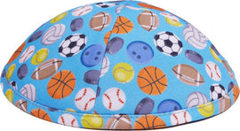 Kippah "Balls on a blue background" - judaica.city