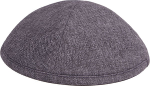 Dark Gray Classic Kippah - judaica.city Thumbnail