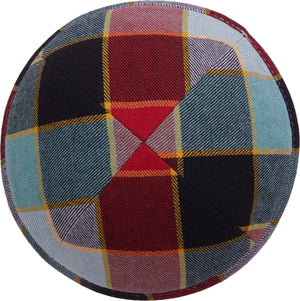 Kippah in a checkered kaleidoscope - judaica.city Thumbnail