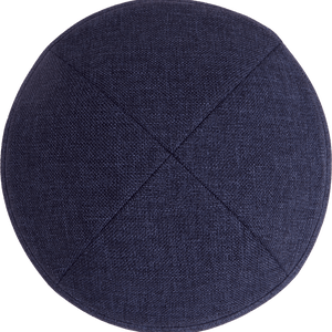 Dark blue Kippah, Bow & Bow Tie Set - judaica.city Thumbnail