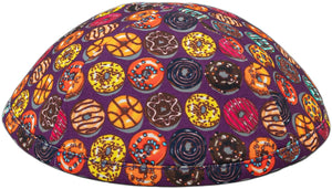 Violet Sweet Donut Kippah - judaica.city Thumbnail