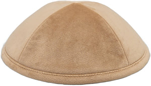 Golden Velvet Kippah - judaica.city Thumbnail