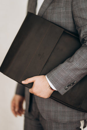 Black Epoxy & Wood Challah Board knife Thumbnail