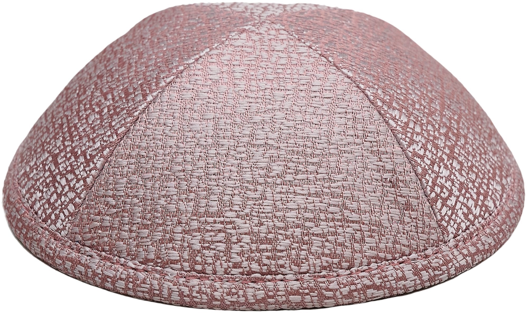 Dusty Pink Textured Kippah - judaica.city