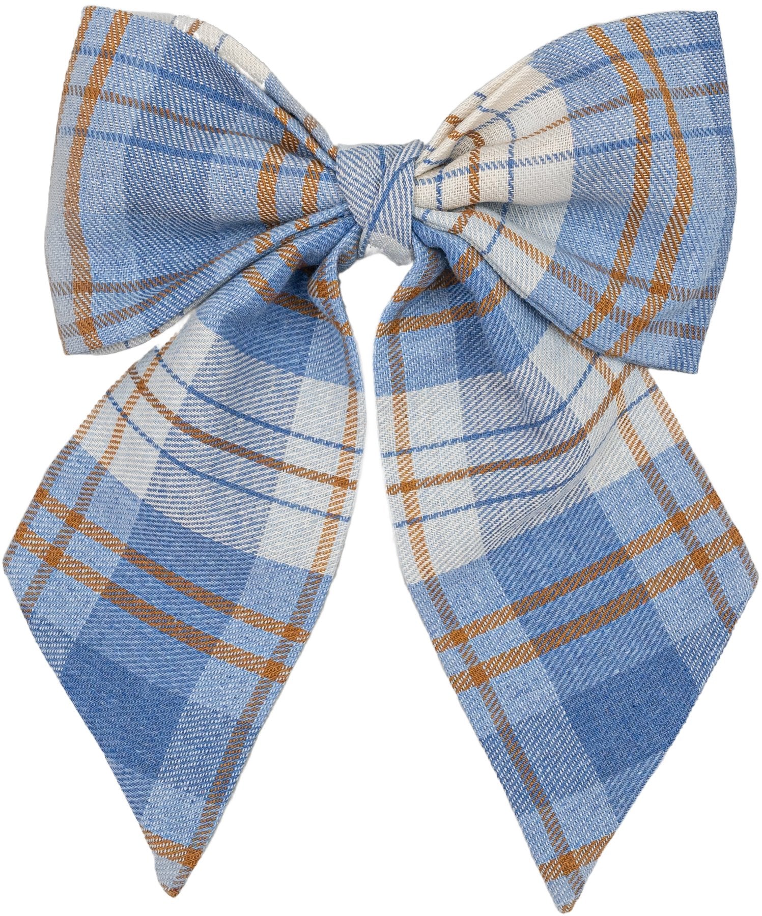 Light - Blue Tartan bow - judaica.city