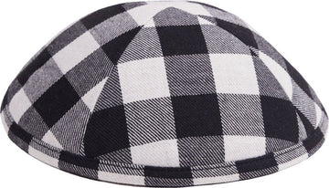 Checkered kippah - judaica.city