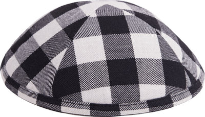 Checkered kippah - judaica.city