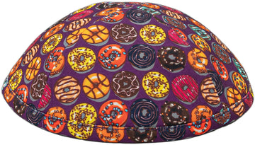 Violet Sweet Donut Kippah - judaica.city
