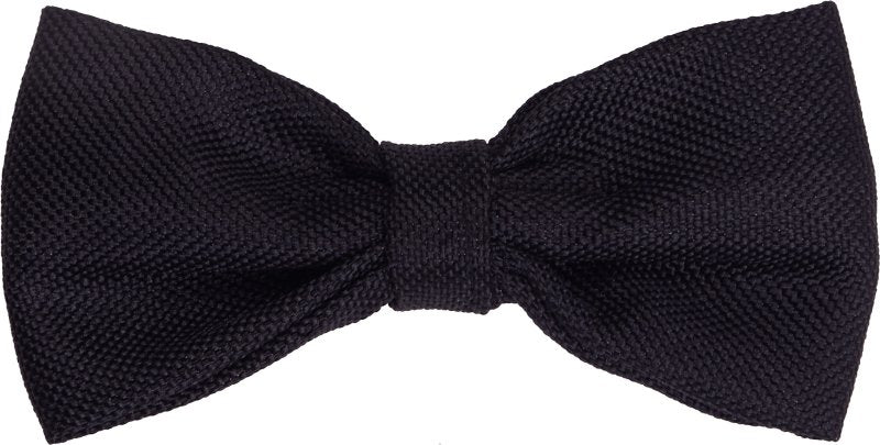 Bow tie from black hessian fabric - judaica.city