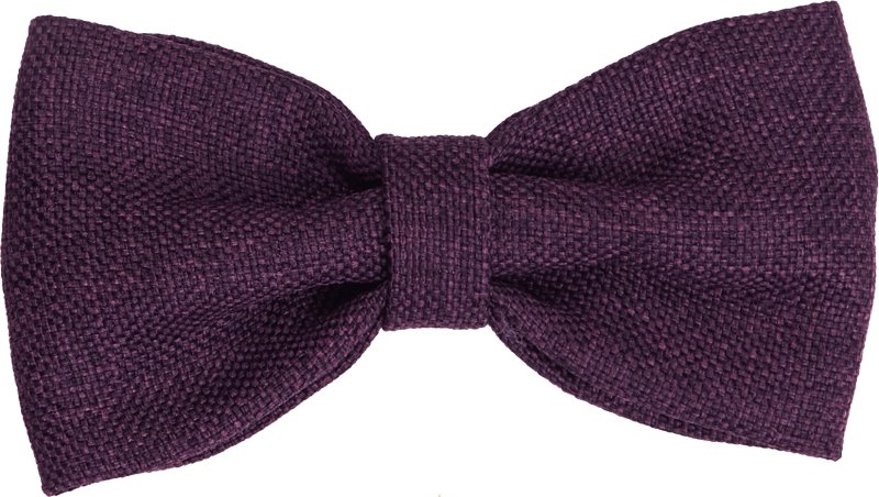 Bow tie lilac hessian fabric - judaica.city