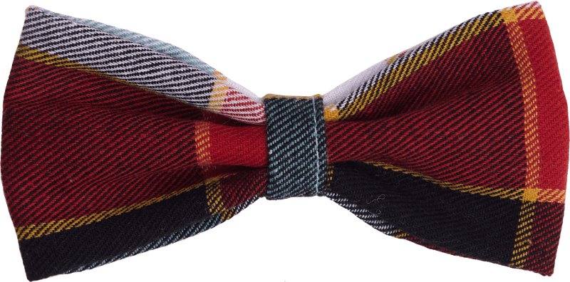 Bow tie in a plaid kaleidoscope - judaica.city